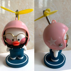Cute Motorcycle Cartoon Car Ornament